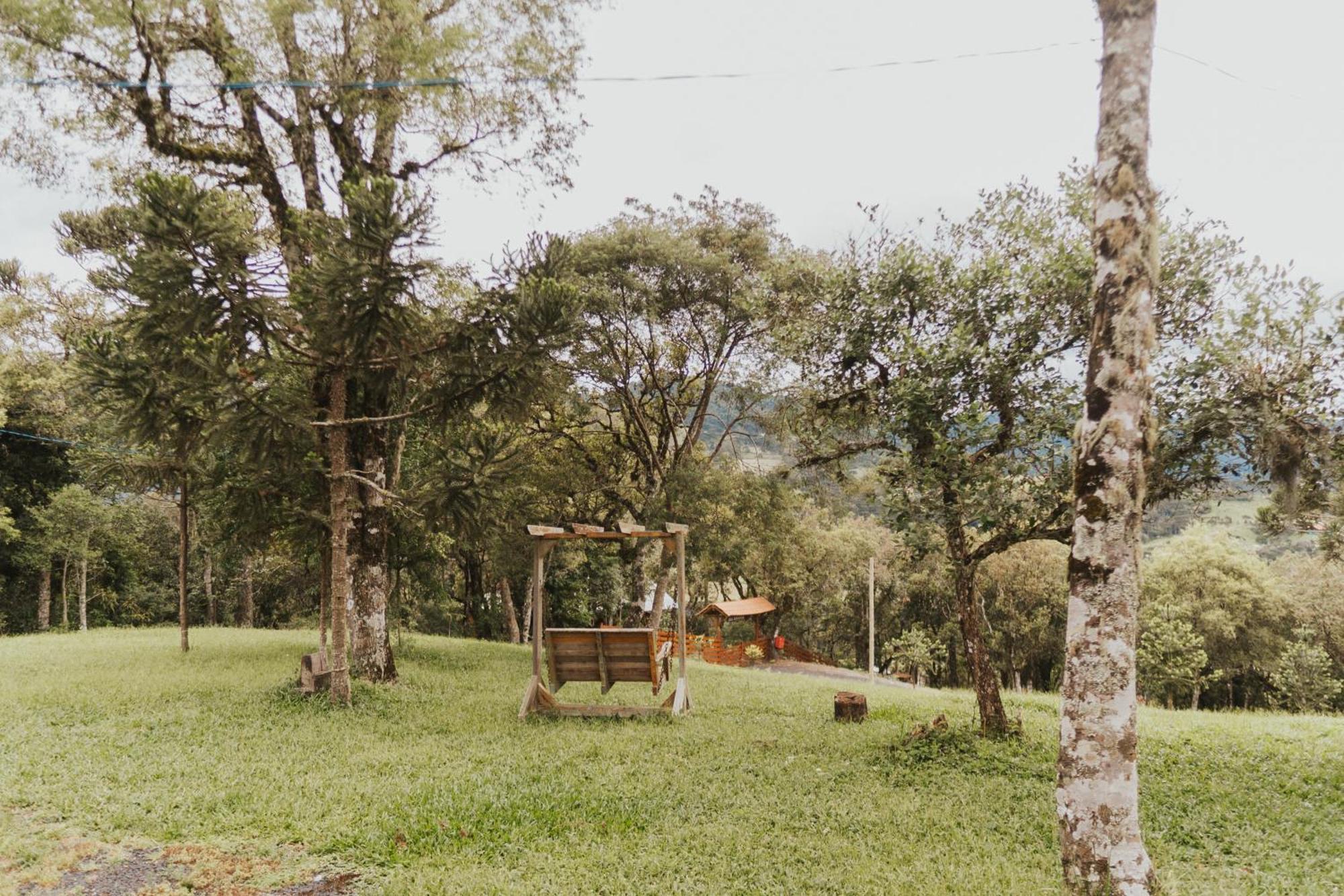 Pousada Recanto Do Lobo Chales Em Urubici Luaran gambar